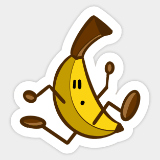 Kawaii Banana Sticker